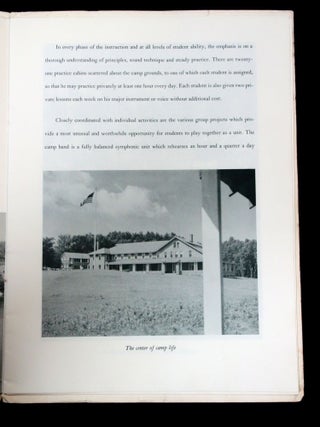 Brochure for New England Music Camp