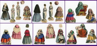 Item #29020414 Scarce - The Virtuous Girl with 2 Two-Sided Paper Dolls and 8 Costumes