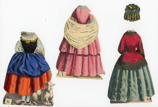 Scarce - The Virtuous Girl with 2 Two-Sided Paper Dolls and 8 Costumes