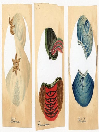 Handmade Pith Paper Woman with Overlay Costumes - 8 Nationalities