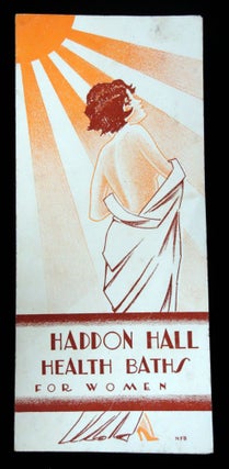 Haddon Hall, Health Baths for Men and Health Baths for Women Flyer