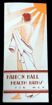 Haddon Hall, Health Baths for Men and Health Baths for Women Flyer
