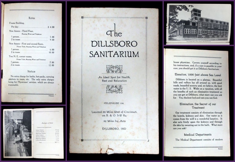 Item #29100222 The Dillsboro Sanitarium Advertising Booklet