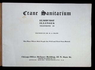 Crane Sanitarium Brochure