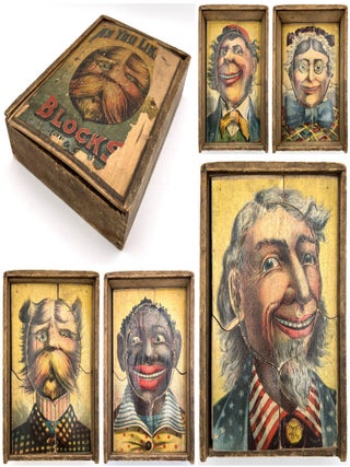 Item #47000485 "As You Like It" Blocks -- Portrait Metamorphosis Puzzle Game