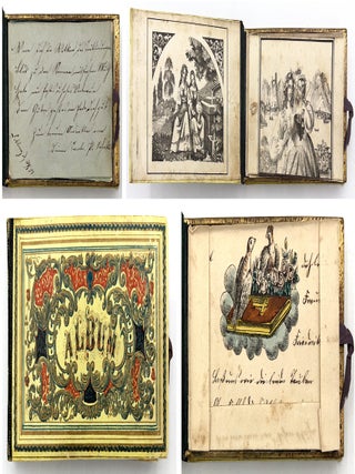 Item #5011371 Late Biedermeier Friendship Album