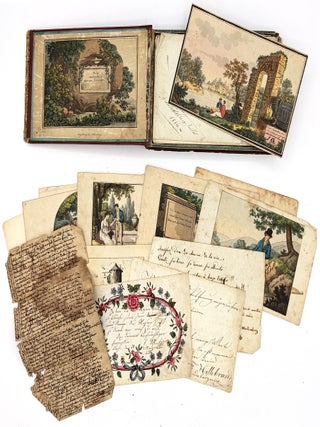Item #5011903 Biedermeier Friendship Album -- Germany, Switzerland in 1816. D. Metzger