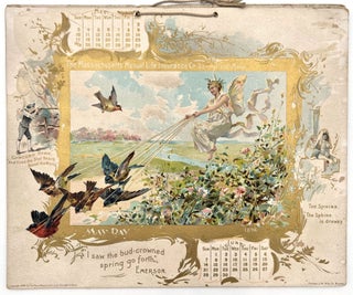 1896 Chromolithograph Calendar - Fine Imagery Forbes