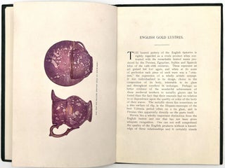 Pottery: “English Gold Lustres”, John Clarke, 1908