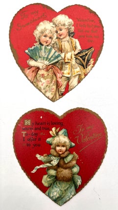 Item #55707 Nister Valentine Heart Shaped Cards