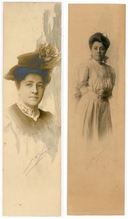 Item #8018005 Photographic Portraits of Earla Viola Steade Rowley (1887-1966) and her Mother....