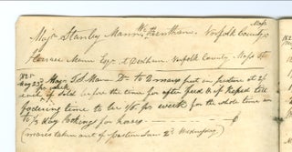Account Book prepared by Isaac Curry, Trenton, NY, 1832-1852, a merchant in South Trenton, who also served as an executor on various estates. Detailed accounting on activities for the estates of Calvin Pennell, Robert Younger, Ephron Perkins.