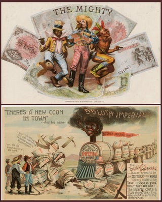 A Collection of 59 items Exemplifying the Denigration of Black Americans in Early Advertising