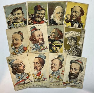 Item #8500030 Satirical Caricatures - New York's Gilded Age,Politicos, Industrialists and Robber...