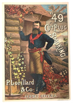 A collection of over 300 Tobacco Advertising Pieces Exemplify Printing Techniques and Popular Culture of the Time