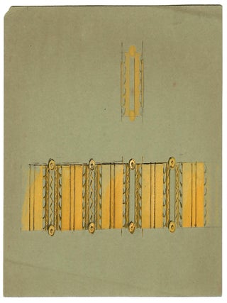 A Collection of Forty-Eight (48) Watercolor and Gouache Jewelry and Silverware Designs