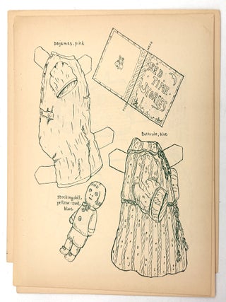 Baby Jane, A Jointed Paper Doll That Stands, Sits, Goes to Bed & Holds a Bottle. 1927 by Gertrude Breed. A Ray-n-bo Joy-n-ted Doll