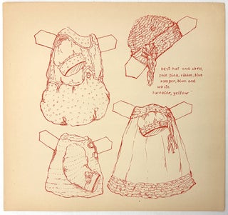 Baby Jane, A Jointed Paper Doll That Stands, Sits, Goes to Bed & Holds a Bottle. 1927 by Gertrude Breed. A Ray-n-bo Joy-n-ted Doll
